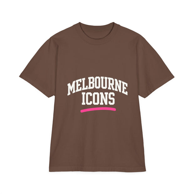 Melbourne Icons Drop-Shoulder Tee - Oversized Fit
