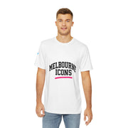 Melbourne Icons Men’s Polyester Tee - Quick-Dry Performance