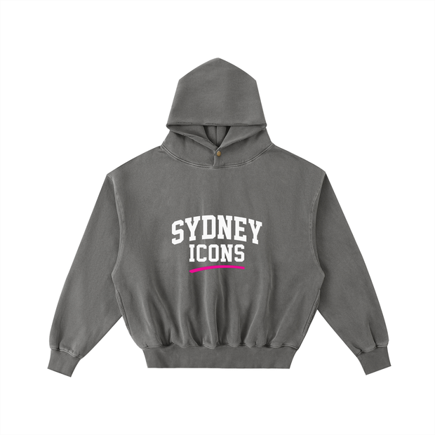 Men Drop019,Mensware,men hoodie, enzyme washed,,frayed hoodie,fleece hoodie,oversized, drop shoulder,,washed finish,streetwear, minimalist, xdrop,,australian brand,vintage style