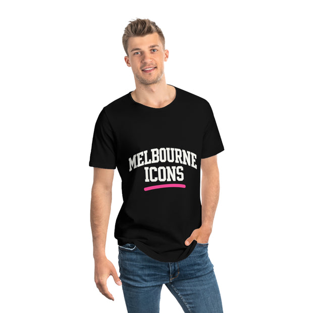 Melbourne Icons Curved Hem Tee - Modern Streetwear