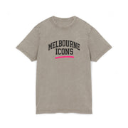 Melbourne Icons Acid Washed Tee