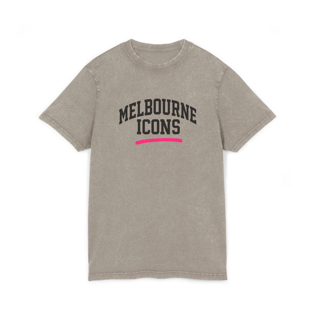 Melbourne Icons Acid Washed Tee