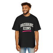 Brisbane Icons Oversized Men’s Streetwear Graphic Tee