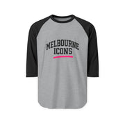 Melbourne Icons Three-Quarter Raglan Shirt