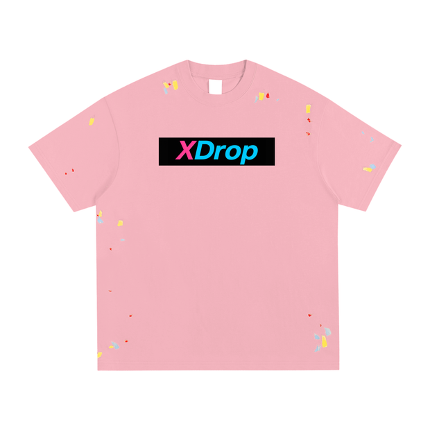 womens, mens, limitededition,core collection, paint splatte,washed cotton t-shirt, hand pa,xdrop core, streetwear austral,artisan streetwear, minimalist,premium streetwear, creative b