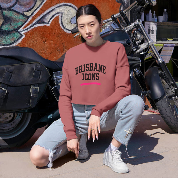 Brisbane Icons Cropped Sweatshirt Essential