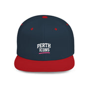Perth Icons Flat Bill Snapback Hat