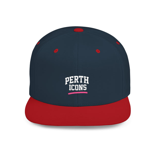 Perth Icons Flat Bill Snapback Hat