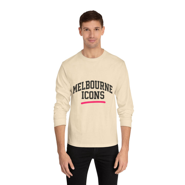 Melbourne Icons Classic Long Sleeve Tee - Everyday Essential