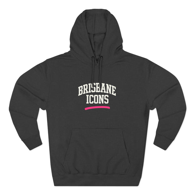 Brisbane Icons Three-Panel Premium Fleece Hoodie
