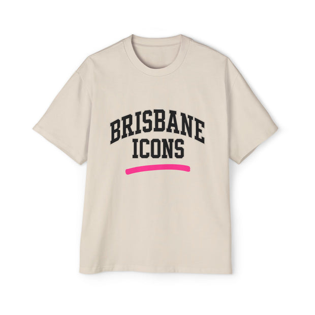Brisbane Icons Oversized Men’s Streetwear Graphic Tee