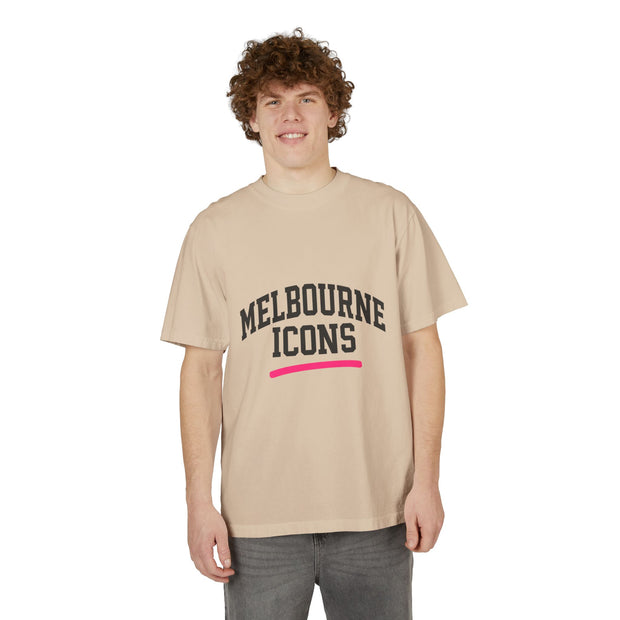 Melbourne Icons Drop-Shoulder Tee - Oversized Fit