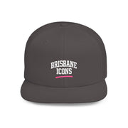 Brisbane Icons Flat Bill Snapback Hat