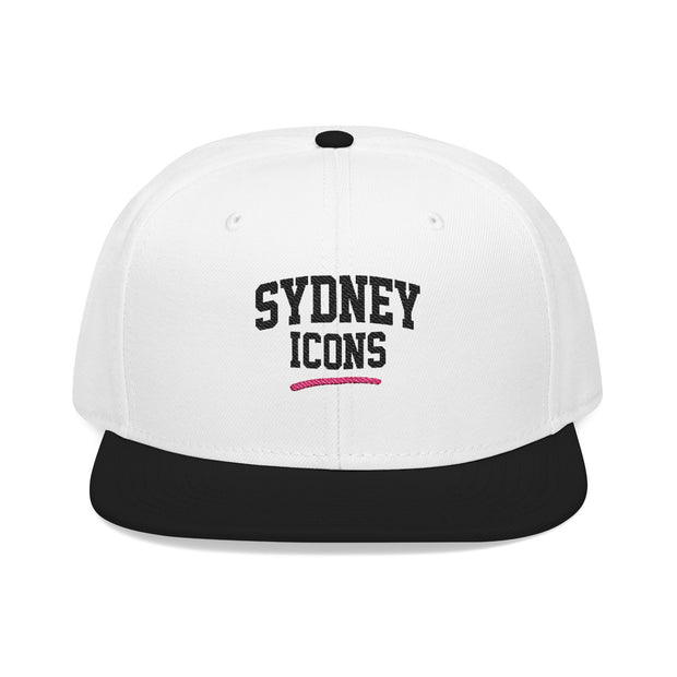 Sydney Icons Embroidered Snapback Cap