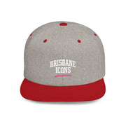 Brisbane Icons Flat Bill Snapback Hat