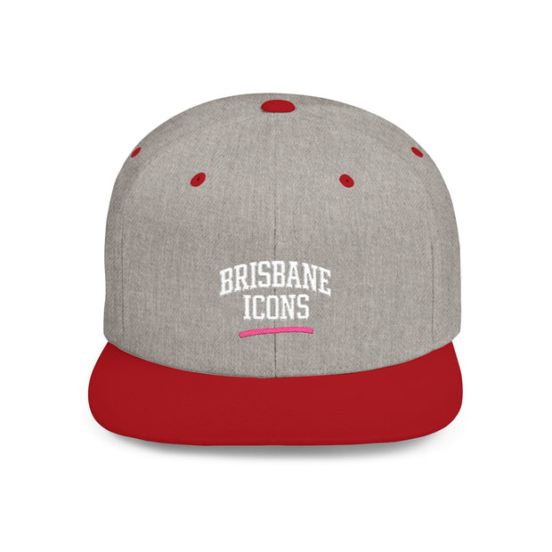 Brisbane Icons Flat Bill Snapback Hat
