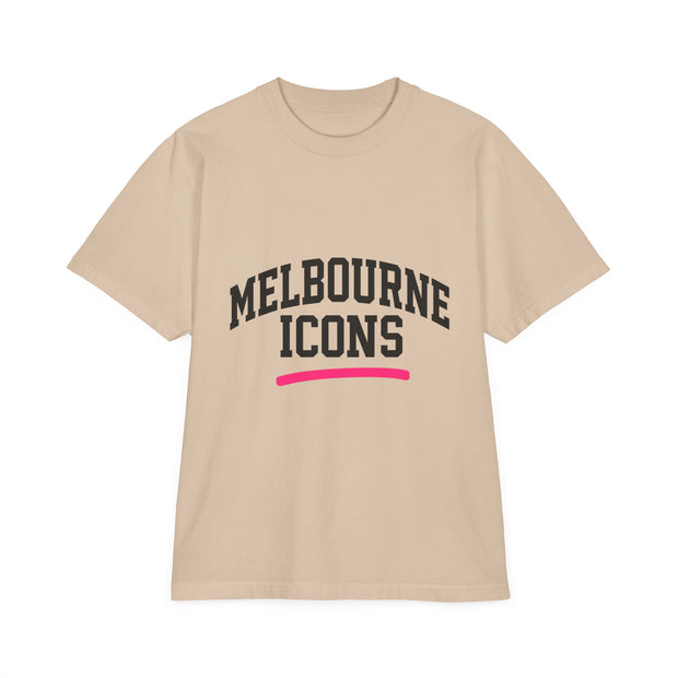 Melbourne Icons Drop-Shoulder Tee - Oversized Fit