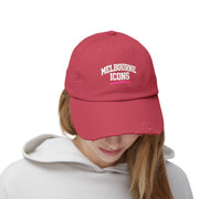 Melbourne Icons Distressed Cap - Vintage Streetwear