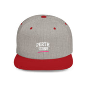 Perth Icons Flat Bill Snapback Hat