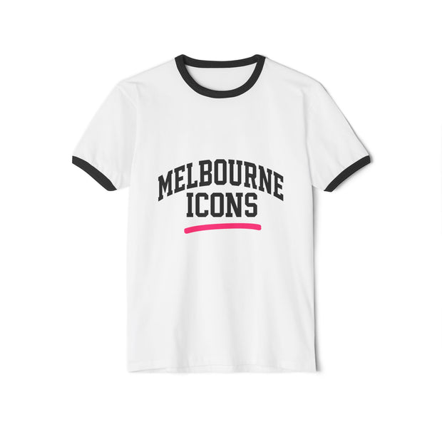 Melbourne Icons Ringer Vintage Casual Tee