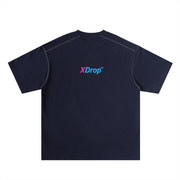 xdrop, menswear, contraststitc,mens,oversizedtee, streetwearau, au,cottontee, relaxedfit, aussieb,modernstyle, casualwear, summe,dropfashion