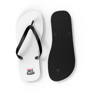 Pretty Icons White Flip Flops