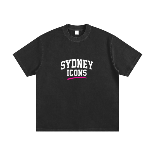 Heavyweight Vintage Washed Frayed T-Shirt