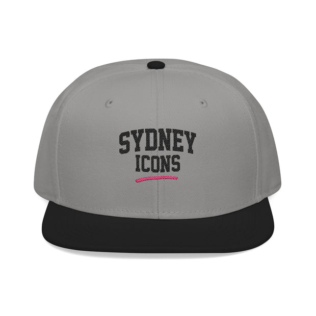 Sydney Icons Embroidered Snapback Cap