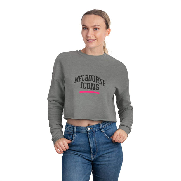 Melbourne Icons Cropped Sweatshirt