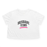 Brisbane Icons Flowy Cropped Tee