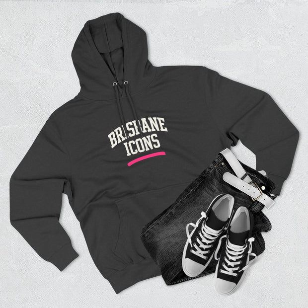 Brisbane Icons Three-Panel Premium Fleece Hoodie