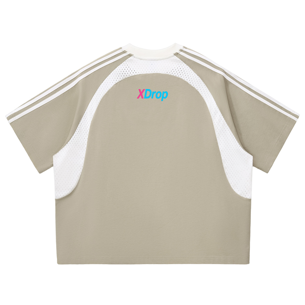 mens, womens, ,xdrop, perthicons, drop020,,contrastmesh, paneltee, cotton,unisexstreetwear, perthcollect,premiumstreetwear, stripesdesi,urbanfashion