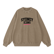 Snow Washed Oversized Sweatshirt