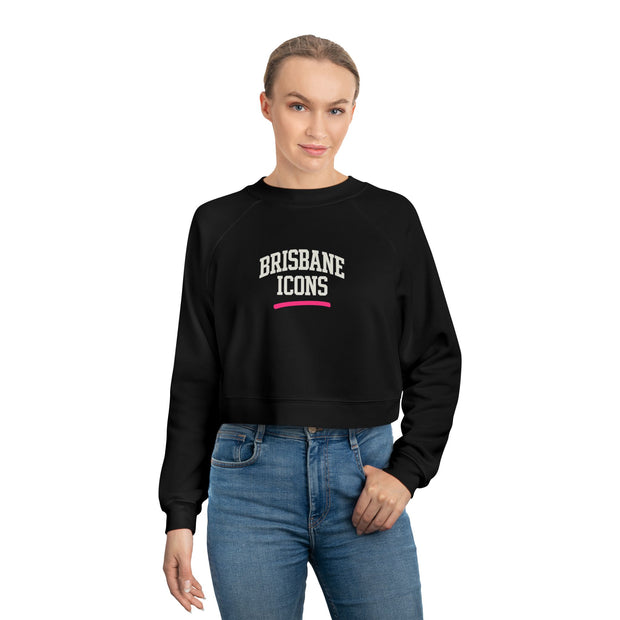 Brisbane Icons Cropped Fleece Pullove