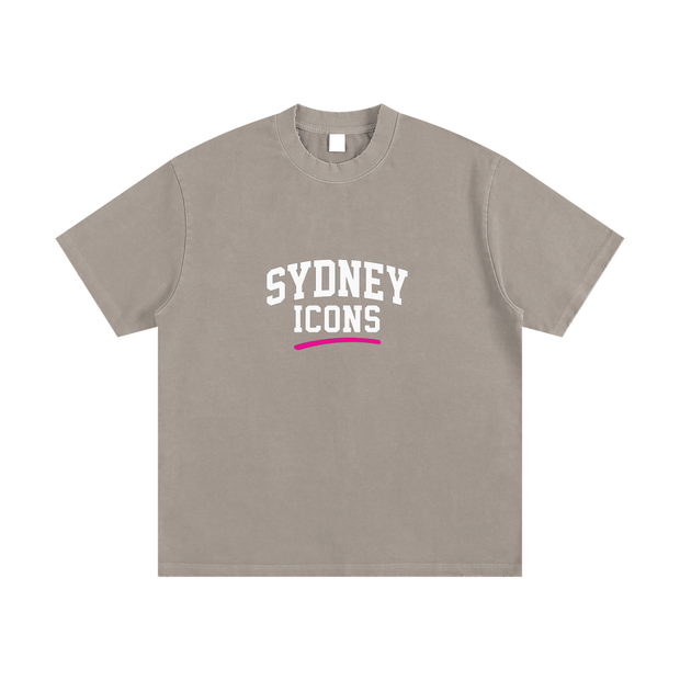 Heavyweight Vintage Washed Frayed T-Shirt