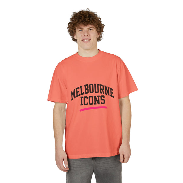 Melbourne Icons Drop-Shoulder Tee - Oversized Fit