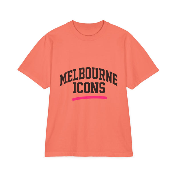 Melbourne Icons Drop-Shoulder Tee - Oversized Fit