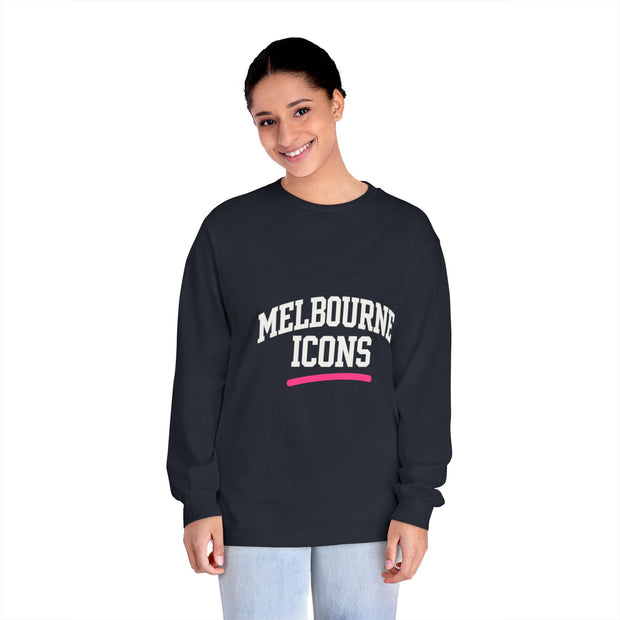 Melbourne Icons Classic Long Sleeve Tee - Everyday Essential
