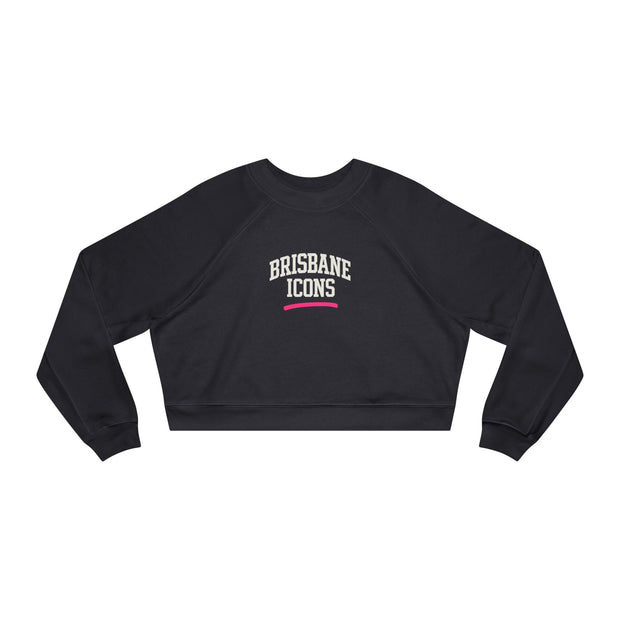 Brisbane Icons Cropped Fleece Pullove