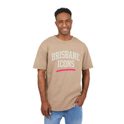 Brisbane Icons Acid Wash Oversized Tee