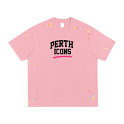 mens, womens, limitedEdition,xdrop, perthicons, drop020,paintsplatter, handpainted, st,unisexstyle, purecotton, perth,artistictee, australianbrand, ,streetfashion
