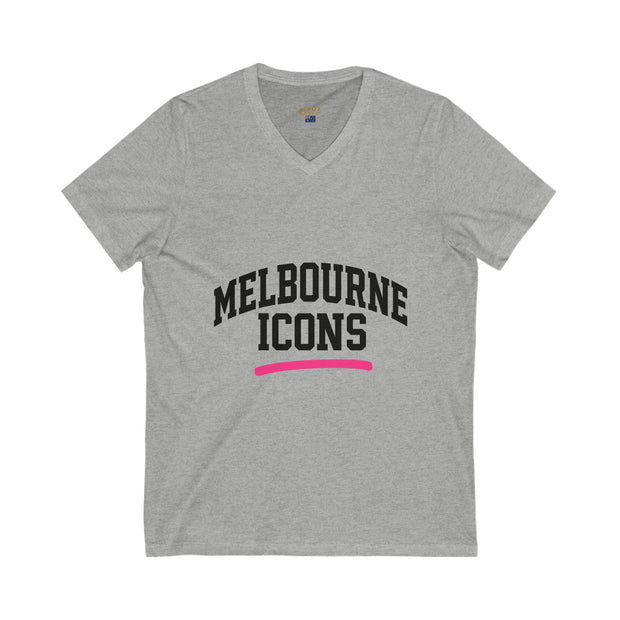 Melbourne Icons V-Neck Casual Tee
