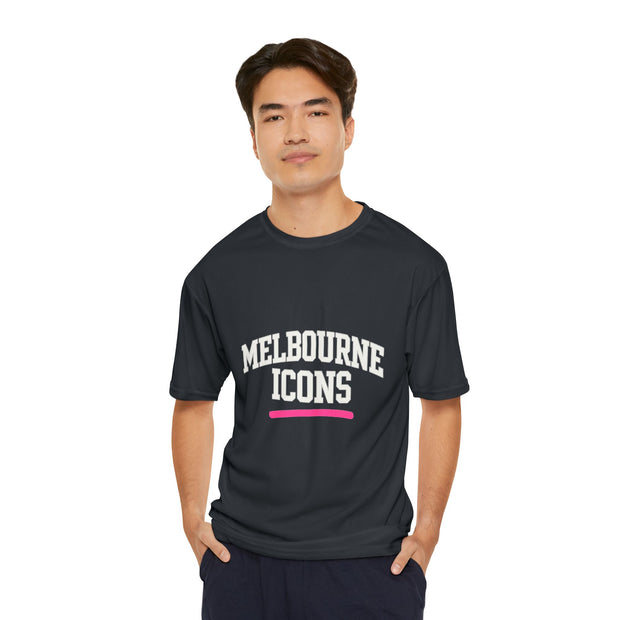Melbourne Icons Men’s Performance Tee - Quick-Dry Activewear