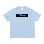 womens, mens, limitededition,core collection, paint splatte,washed cotton t-shirt, hand pa,xdrop core, streetwear austral,artisan streetwear, minimalist,premium streetwear, creative b