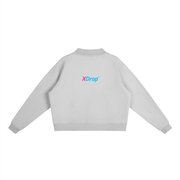 women, womenswear,xdrop, womenswear, fleececrew,midneck, cottonblend, aussiede,aussiebrand, relaxedfit, cropp,womensstyle, streetwearau, coz,dropfashion