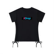 womens, womenswear,limitededition, corecollection,core collection, drawstring te,xdrop core, women’s streetwear,minimalist fashion, cotton ble,summer essential, premium basi