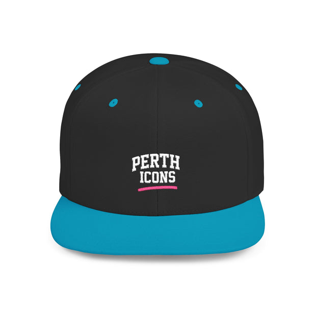 Perth Icons Flat Bill Snapback Hat