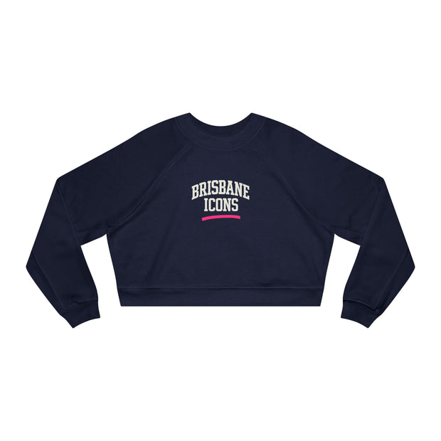 Brisbane Icons Cropped Fleece Pullove