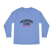 Melbourne Icons Longsleeve Tee - Crewneck Fit