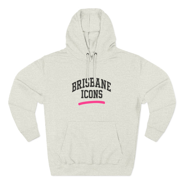 Brisbane Icons Three-Panel Premium Fleece Hoodie